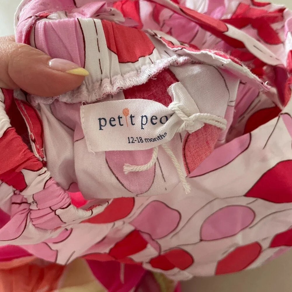 Tea Petit People Gymboree 3 Piece Bundle 12-18 month Jumper and Dress